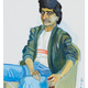 Cyrus, the gentle Iranian, 1979. Oil on canvas 39 7/8 x 30 1/8 inches © The Estate of Alice Neel.